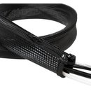 Faisceau de câbles LogiLink 1 m, capacité : 30 mm, noir